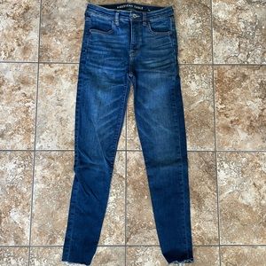 American Eagle Super Hi-Rise Jegging Crop 4R